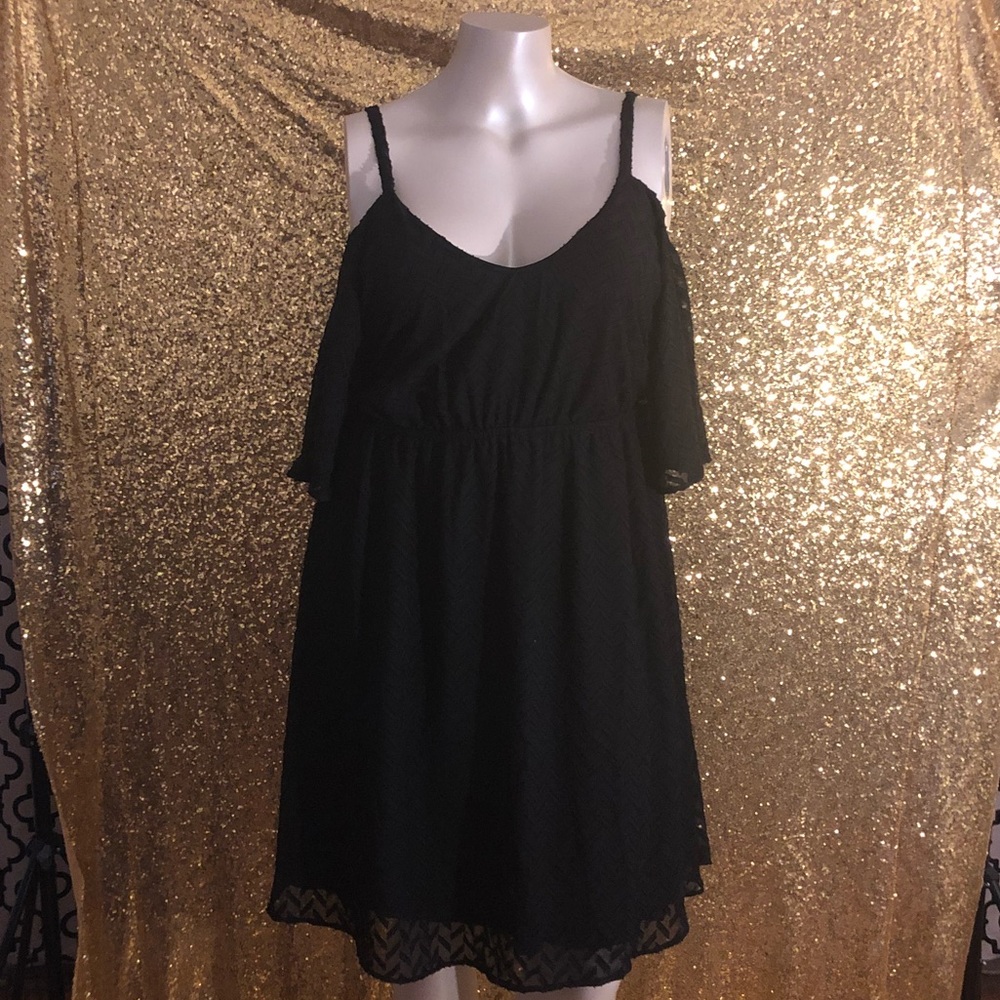 Torrid NWT - Black Off Shoulder Dress-2x